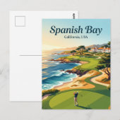 Spanische Bucht USA Postkarte (Vorne/Hinten)