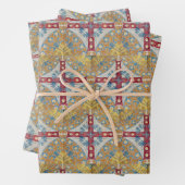 Spanische Cross Tiles Geschenkpapier Set (Beispiel)