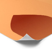 Spanische Dame mit Fan und Rose im Haar Poster (Ecke)