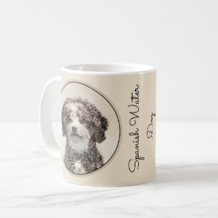 Spanische Dog Malerei - Niedliche Original Hunde K Kaffeetasse