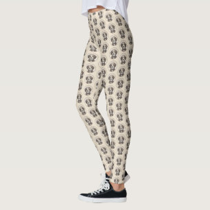 Spanische Dog Malerei - Niedliche Original Hunde K Leggings