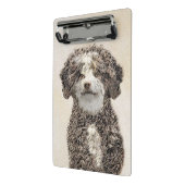 Spanische Dog Malerei - Niedliche Original Hunde K Mini Klemmbrett (Gewinkelt2)