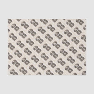 Spanische Dog Malerei - Niedliche Original Hunde K Seidenpapier