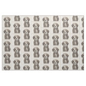 Spanische Dog Malerei - Niedliche Original Hunde K Stoff (Fat Quarter (45,7 x 55,9 cm))