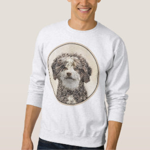 Spanische Dog Malerei - Niedliche Original Hunde K Sweatshirt