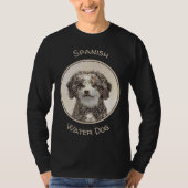 Spanische Dog Malerei - Niedliche Original Hunde K T-Shirt (Vorderseite)
