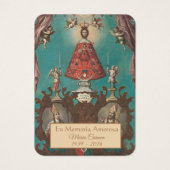 Spanische El Camino Mary Beerdigung Gebete Heilige (Vorderseite)