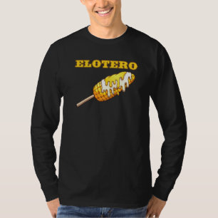 Spanische Elotero-Redewendungen aus mexikanischem  T-Shirt