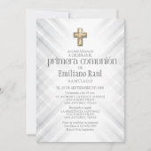 Spanische Erste Kommune Einladung (Vorderseite)