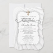 Spanische Erste Kommune Einladung (Vorderseite)