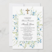 Spanische Erste Kommune Einladung (Vorderseite)