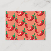 Spanische Fiesta Baby Shooting Card Begleitkarte (Rückseite)