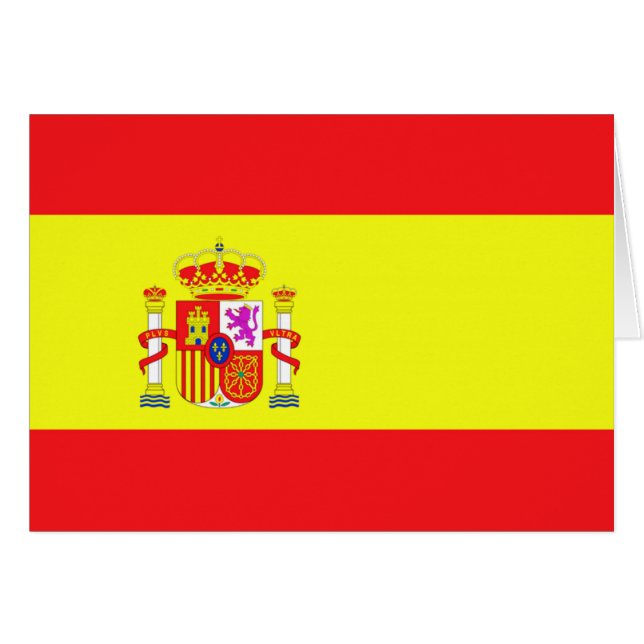 Spanische Flagge (Vorderseite (Horizontal))