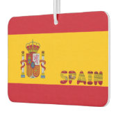 Spanische Flagge Autolufterfrischer (Links)