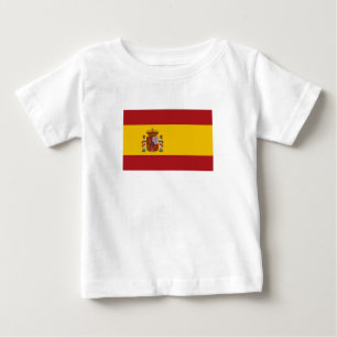 Spanische Flagge Baby T-shirt