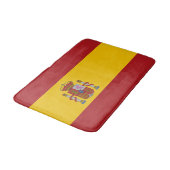 Spanische Flagge Badematte (Schrägansicht)