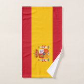 Spanische Flagge Badhandtuch Set (Handtuch)