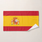 Spanische Flagge Badhandtuch Set (Handtuch)