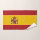 Spanische Flagge Badhandtuch Set (Handtuch)