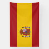 Spanische Flagge Banner (Vertikal)