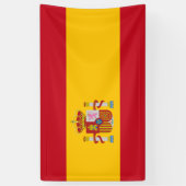 Spanische Flagge Banner (Vertikal)