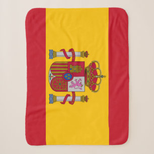 Spanische Flagge Blanket, patriotisch, Spanien Sherpadecke