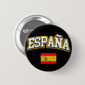 Spanische Flagge Button (Vorne & Hinten)
