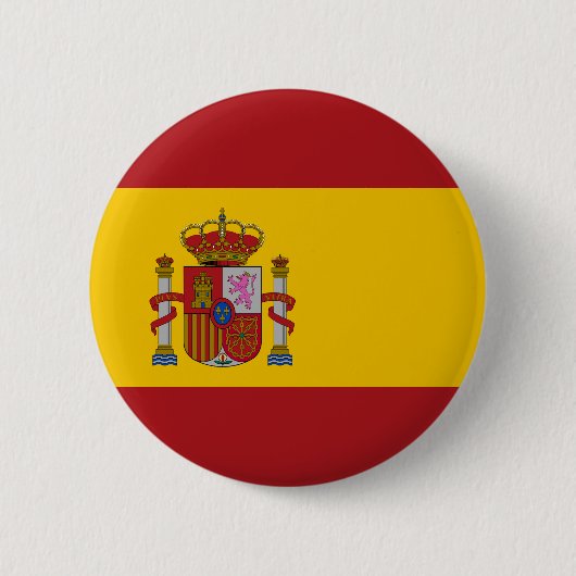 Spanische Flagge Button (Vorderseite)