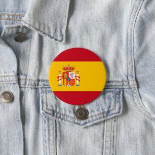 Spanische Flagge Button