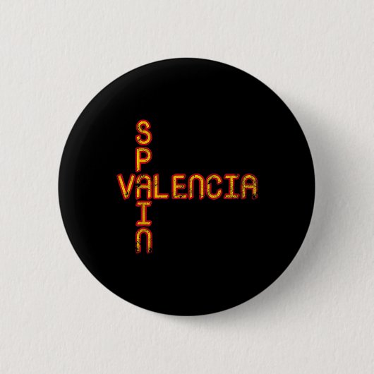 Spanische Flagge Button (Vorderseite)