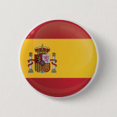 Spanische Flagge Button (Vorderseite)