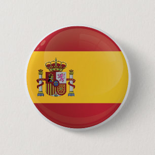 Spanische Flagge Button