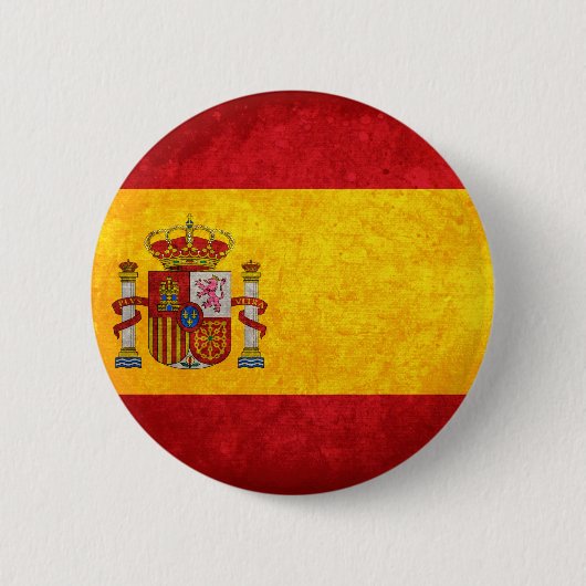Spanische Flagge Button (Vorderseite)