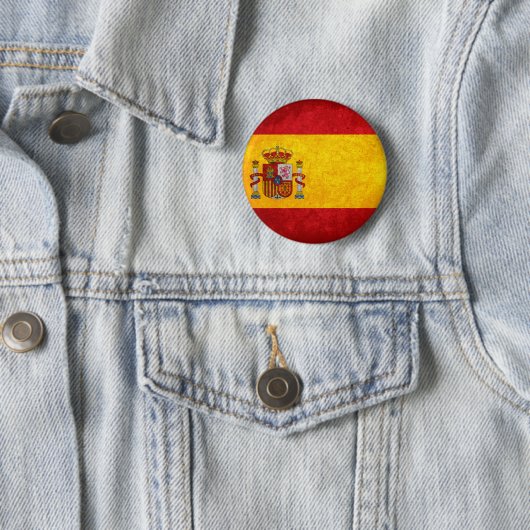 Spanische Flagge Button (Beispiel)
