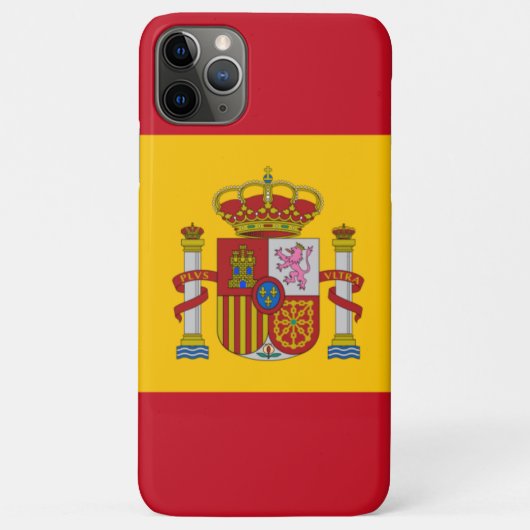 spanische Flagge Case-Mate iPhone Hülle (Rückseite)