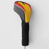 Spanische Flagge - Custom Golf Club Head Cover Headcover (angewinkelt)
