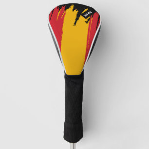 Spanische Flagge - Custom Golf Club Head Cover Headcover