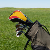 Spanische Flagge - Custom Golf Club Head Cover Headcover (In SItu)