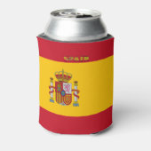 Spanische Flagge Dosenkühler (Kanne Rückseite)
