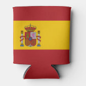 Spanische Flagge Dosenkühler (Vorderseite)