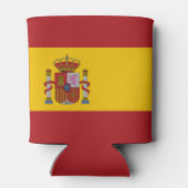 Spanische Flagge Dosenkühler (Rückseite)