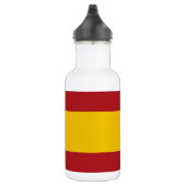 Spanische Flagge Edelstahlflasche (Rechts)