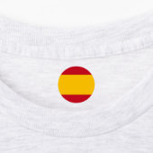 Spanische Flagge Etiketten (Befestigt)