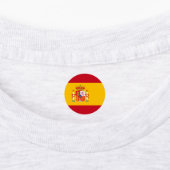 Spanische Flagge Etiketten (Befestigt)