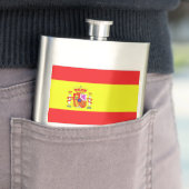 Spanische Flagge Flachmann (Beispiel)