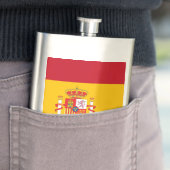 Spanische Flagge Flachmann (Beispiel)
