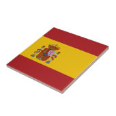 Spanische Flagge Fliese (Seite)