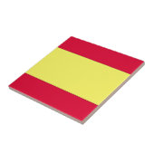 Spanische Flagge Fliese (Seite)