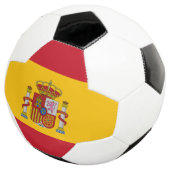 Spanische Flagge Fußball (Dreiviertel)