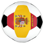 Spanische Flagge Fußball (Gedreht)